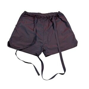 MNML Athletic Shorts Mens Size M Purple Bronze Lounge Shift Streetwear